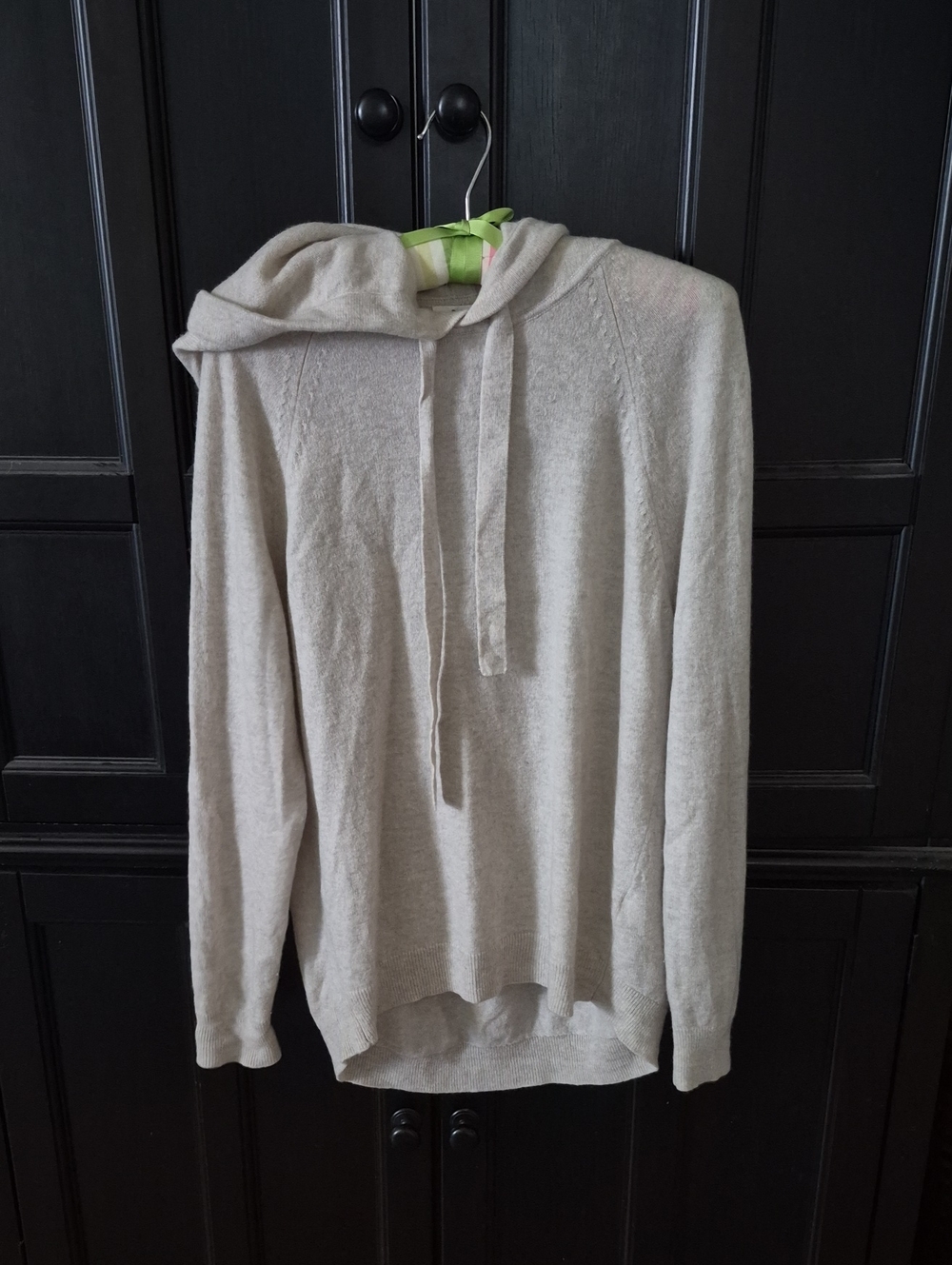 Splendid Women's 100% Cashmere Hooded Pullover